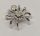 29111 | Chrome Silver Spider with Elongated Abdomen | Custom Chromed by BUBUL