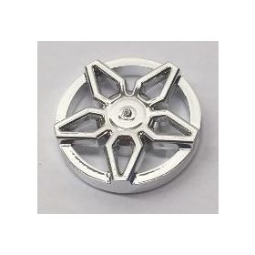   29117 Chrome Silver Wheel Cover 5 Spoke Framed - for Wheel 18976  29117b Custom Chromed by BUBUL