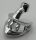 Chrome Silver Minifigure, Visor Pointed with Face Grille  29344 or 22400 Custom Chromed by BUBUL
