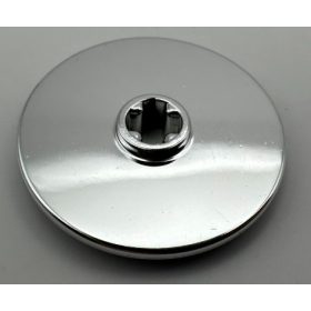   2958,  2723, 52901 | Chrome Silver Technic, Disk 3 x 3 | Custom Chromed by BUBUL