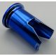 2999 | Chrome Blue Technic, Steering Wheel Hub Large Original | Custom Chromed by BUBUL