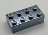 Chrome brick up close 3001 - Chrome TITAN Brick 2 x 4 - Custom Chromed by Bubul