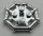 30033 Chrome Silver Plate, Modified 2 x 2 with Bar Frame Octagonal number: 30033 or 75937 Custom Chromed by Bubul