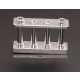 30055 | Chrome Silver Fence Spindled 1 x 4 x 2 | Custom Chromed by BUBUL