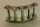 30056 | Chrome Silver Fence Spindled 4 x 4 x 2 Quarter Round | Custom Chromed by Bubul
