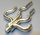 30093 | Chrome Silver Plant Sea Grass | Custom Chromed by Bubul