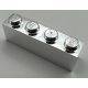 3010 | Chrome Silver Brick 1 x 4 | Custom Chromed by BUBUL