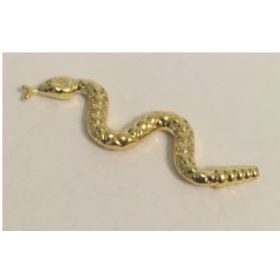 30115 | Chrome Gold Snake | Custom Chromed by Bubul