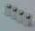 30137 | Chrome Silver Brick, Modified 1 x 4 Log | Custom Chromed by Bubul