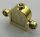 30147 Chrome Gold Vehicle, Grille 1 x 2 x 2 Round Top with Lights  Custom Chromed by Bubul
