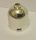 30151 | Chrome Silver Brick, Round 2 x 2 x 1 2/3 Dome Top - Blocked Open Stud | Custom Chromed by BUBUL