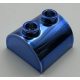 30165 | Chrome BLUE Brick, Modified 2 x 2 Curved Top with 2 Top Studs | Custom Chromed by BUBUL