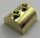 30165 | Chrome Gold Brick, Modified 2 x 2 Curved Top with 2 Top Studs | Custom Chromed by BUBUL