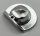 30167 Chrome Silver Minifig, Headgear Hat, Wide Brim Flat  Custom chromed by Bubul