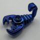 30169 | Chrome Blue Scorpion | Custom Chromed by Bubul