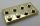 3020 Chrome Gold Lego Plate 2 x 4  Custom Chromed by BUBUL