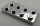 Lego part: 3020 Chrome Silver Lego Plate 2 x 4 Custom Chromed by BUBUL