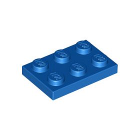 3021 | NEW LEGO Plate 2 x 3 Blue