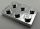 Lego part: 3021 Chrome Silver  Plate 2 x 3 Custom Chromed by BUBUL