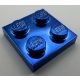 3022 Chrome Blue Plate 2 x 2   part: 3022 or 94148 Custom chromed by Bubul