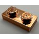 3023 | Chrome Copper Plate 1 x 2 | Custom Chromed by Bubul