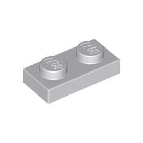 3023 | NEW LEGO Plate 1 x_2 Light Bluish Gray