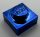 3024 | Chrome Blue Plate 1 x 1 | Custom Chromed by BUBUL