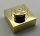 3024 | Chrome Gold Plate 1 x 1 | Custom Chromed by BUBUL