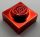 3024 | Chrome Red Plate 1 x 1 | Custom Chromed by BUBUL