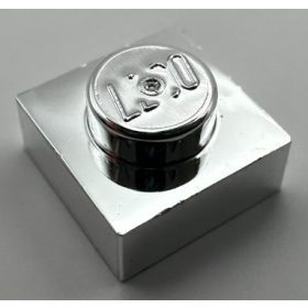 3024 | Chrome Silver Plate 1 x 1 | Custom Chromed by BUBUL