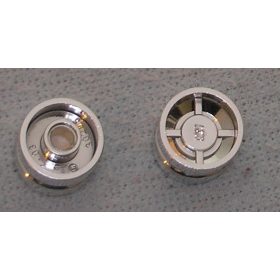   30285 Chrome Silver Wheel 18mm D. x 14mm (Tread Small Hub) | chromed by Bubul