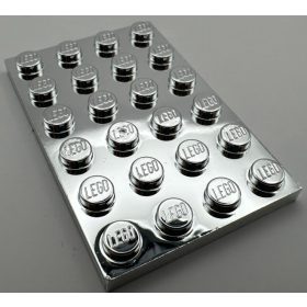 3032 Chrome Silver Plate 4 x 6  Custom Chromed by BUBUL