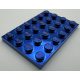 3032 Chrome Blue Plate 4 x 6  Custom Chromed by BUBUL