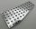 30356 Chrome Silver Wedge, Plate 12 x 6 Right Custom chromed by Bubul