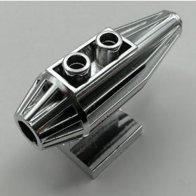   30358 | Chrome Silver Engine, Strakes, 2 Top Studs, 2 x 2 Bottom Tile | Custom Chromed by Bubul