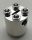 30361 | Chrome Silver Brick, Round 2 x 2 x 2 Robot Body - with Bottom Axle Holder x Shape x Orientation | Custom Chromed by Bubul