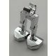 30376, 49713 | Chrome Silver Legs Mechanical, Battle Droid | Custom Chromed by BUBUL