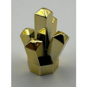   30385 Chrome Gold Rock 1 x 1 Crystal 5 Point Part: 52 or 30385  Custom Chromed by Bubul