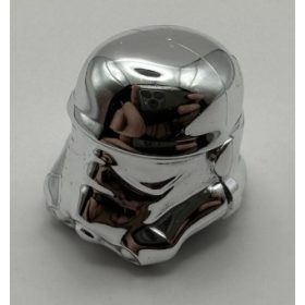   30408 Chrome Silver Minifigure, Headgear Helmet SW Stormtrooper, Plain  Custom chromed by Bubul