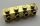 30414 | Chrome GOLD Brick, Modified 1 x 4 with 4 Studs on 1 Side | Custom Chromed by BUBUL