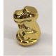 30464 | Chrome Gold Baby T-Rex | Custom Chromed by Bubul