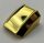 30602 Chrome Gold Slope, Curved 2 x 2 Lip, No Studs Custom chromed by BUBUL
