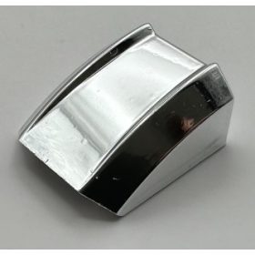   Chrome Silver Slope, Curved 2 x 2 Lip, No Studs  Part: 30602 Custom chromed by BUBUL