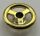 30663, 16091 | Chrome GOLD Vehicle, Steering Wheel Small, 2 Studs Diameter | Custom Chromed by BUBUL
