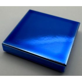   3068 Chrome BLUE Tile 2 x 2 with Groove  Part: 3068b Custom Chromed by Bubul