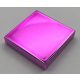 3068 Chrome Pink Tile 2 x 2 with Groove Part:  3068b   Custom Chromed by Bubul