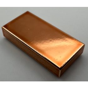   3069, 3069b | Chrome Copper Tile 1 x 2 with Groove | Custom Chromed by Bubul