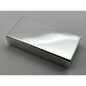   3069, 3069b | Chrome Silver Tile 1 x 2 with Groove | Custom Chromed by Bubul