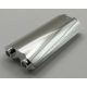 30987 | Chrome Silver Cylinder Quarter 2 x 2 x 5 with 1 x 1 Cutout | Custom Chromed by BUBUL