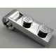 3172 Chrome Silver Plate, Modified 1 x 2 with Pin Hole on End Custom Chromed by Bubul